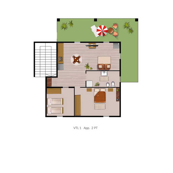 Ledro House | Le Terrazze Comfort family 1-2