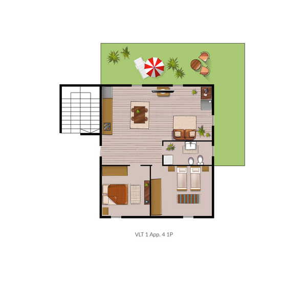Ledro House | Le Terrazze Comfort family 3-4