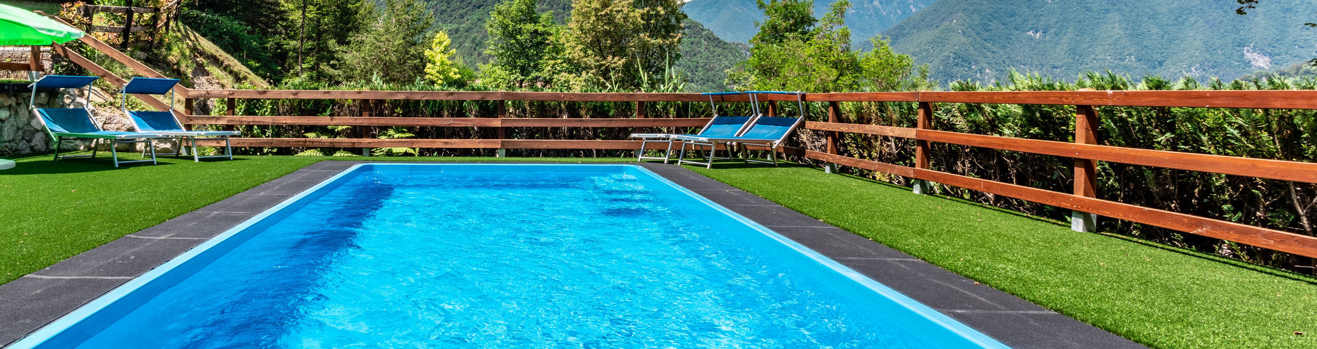 Vacanze in appartamento con piscina in Valle di Ledro