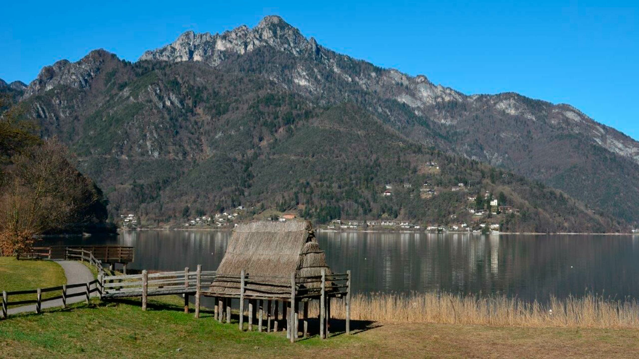 The stilt houses of Lake Ledro