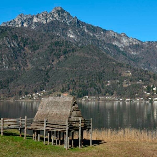 The stilt houses of Lake Ledro